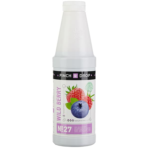 Pinch&Drop Топпинг «Лесные ягоды» Pinch&Drop 1 кг уцененный;пластик;D=8,H=26см