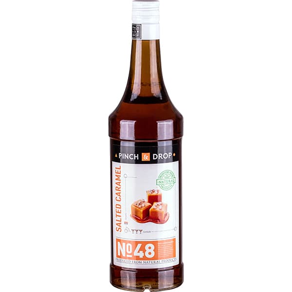 Pinch&Drop Сироп «Соленая Карамель» Pinch&Drop уцененный;стекло;1л;D=85,H=330мм