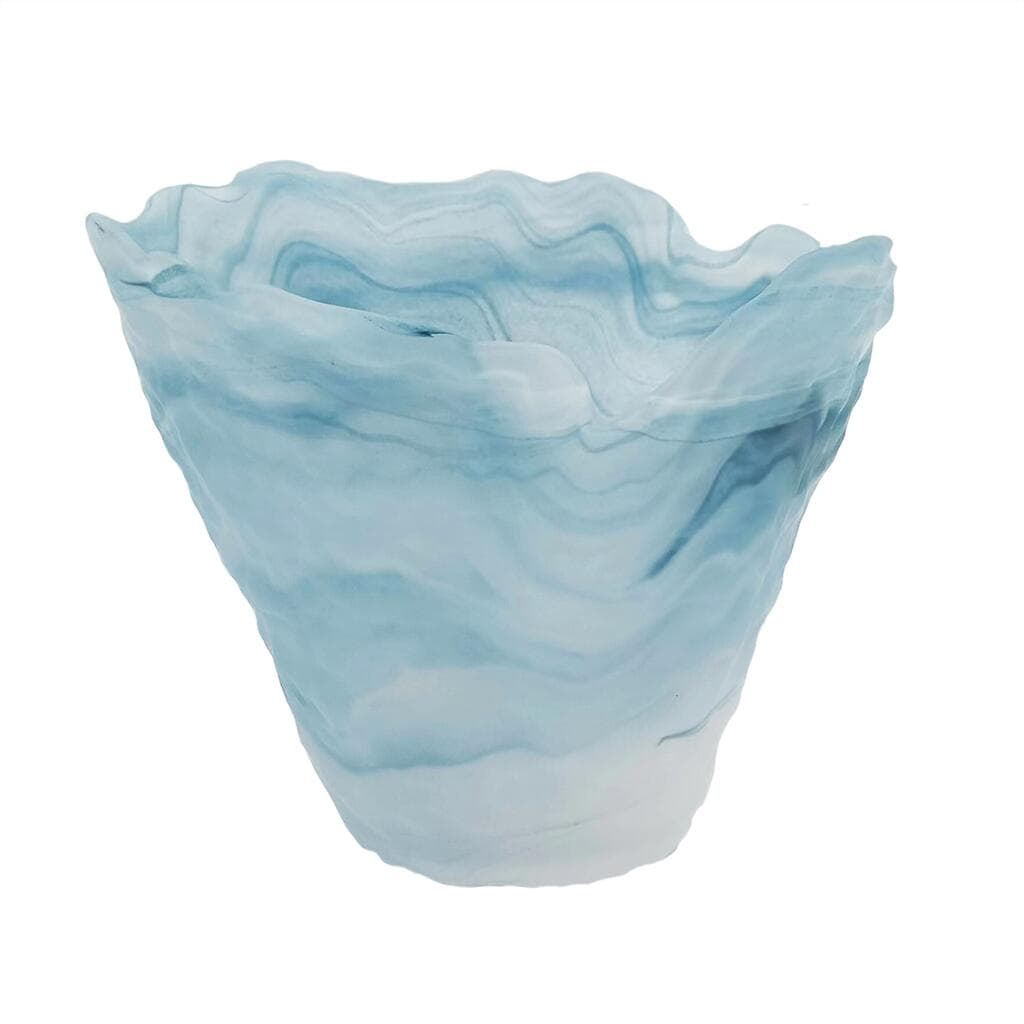Салатник P.L. Proff Cuisine Blue Sunset конус матовое стекло 800 мл d 16 см h13 см