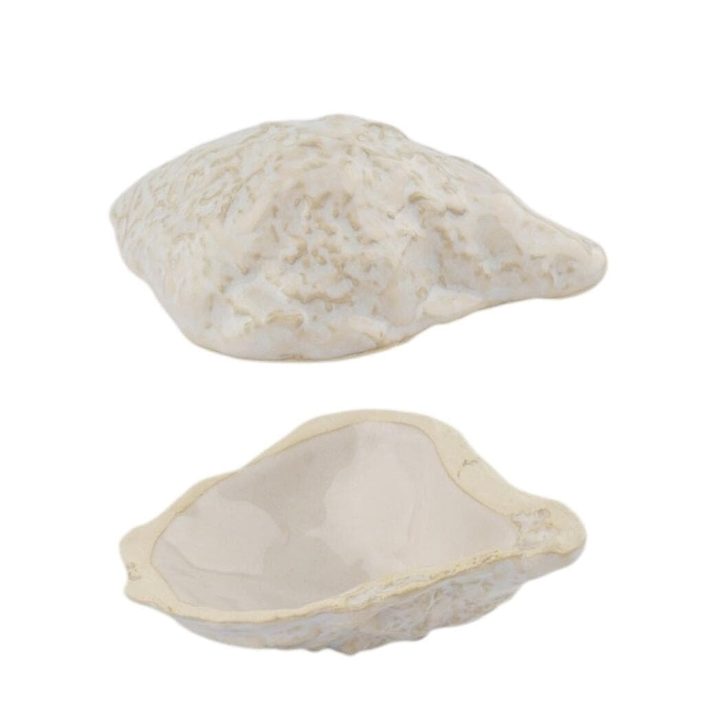 Блюдо для подачи P.L. Proff Cuisine Gray Shell Frutti di Mare 11,9*8,3 см h4,2 см 20 мл