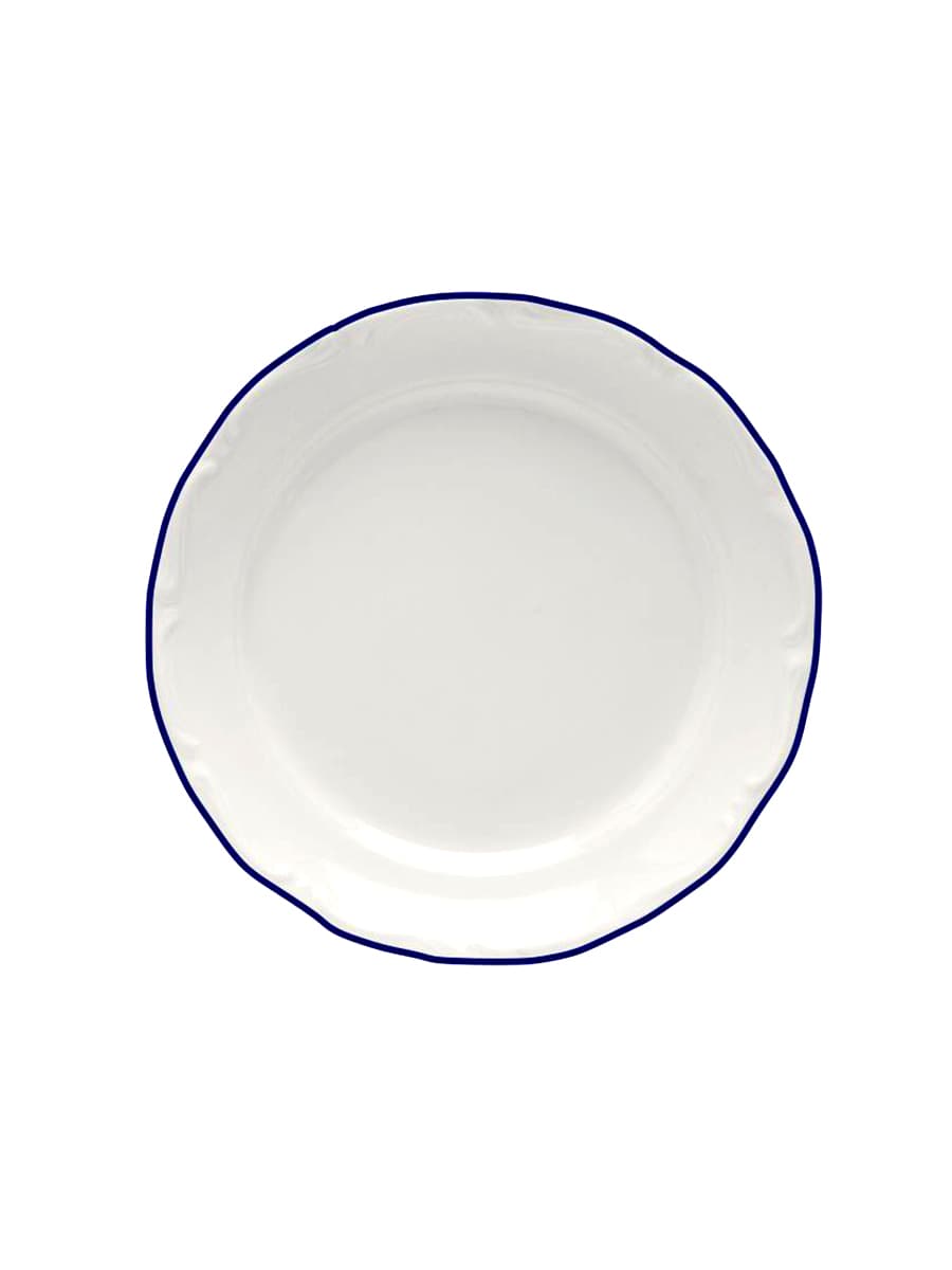 Тарелка мелкая, Porland, Maria with colored kant blue, 25 см