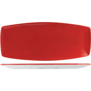 Блюдо, Steelite, Firenza Red, 35.5 х 15.3 см