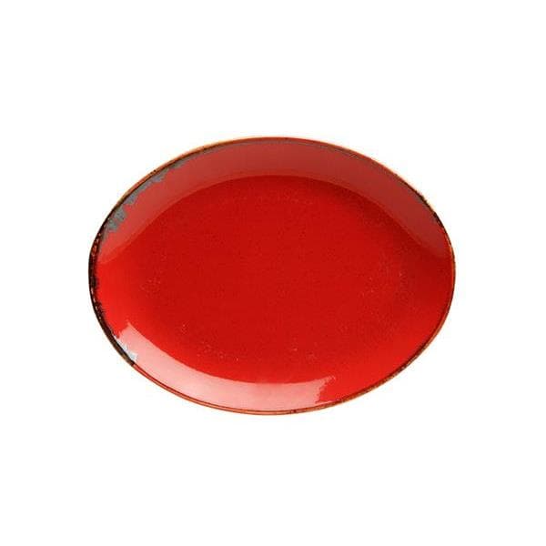 Блюдо овальное, Porland, Seasons Red, 31х24 см