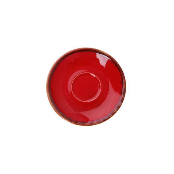 Блюдце для кофейной чашки, Porland, Seasons Red, 12 см
