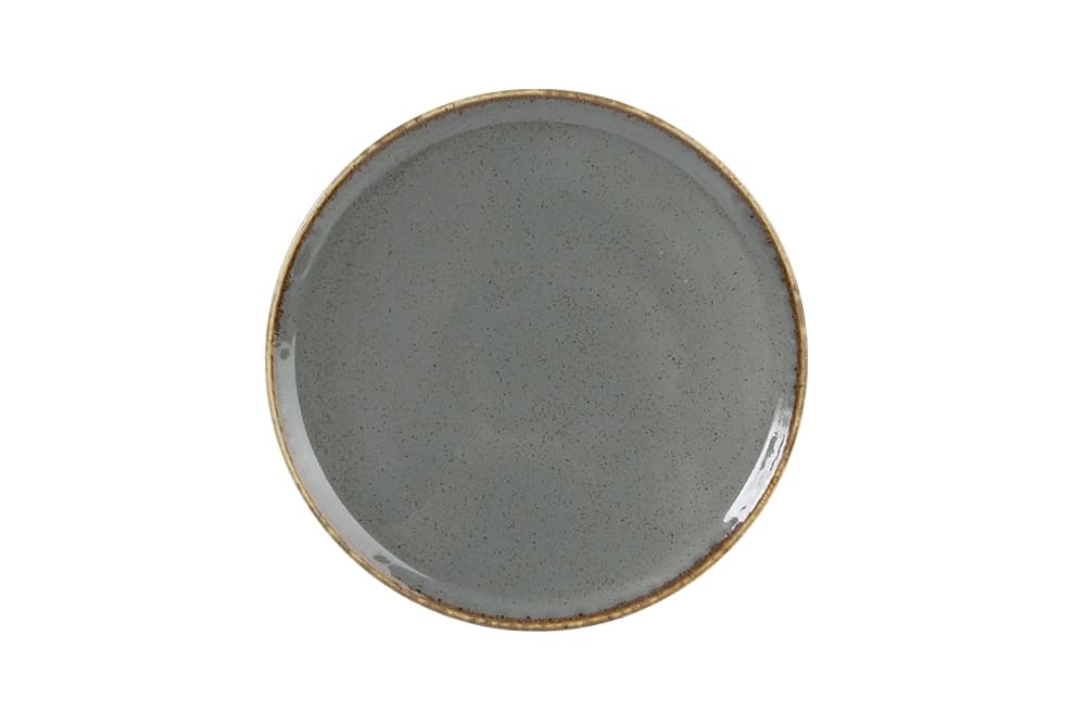Тарелка для пиццы, Porland, Seasons Dark Grey, 28 см