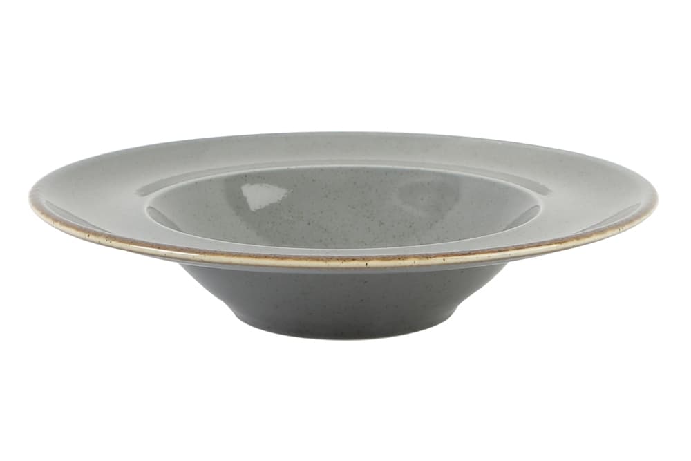 Тарелка для пасты, Porland, Seasons Dark Grey, 25 см, 500 мл
