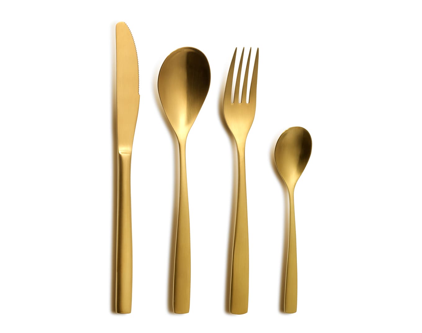 Ложка десертная, COMAS, BCN COLORS 18% GOLD, 18 см