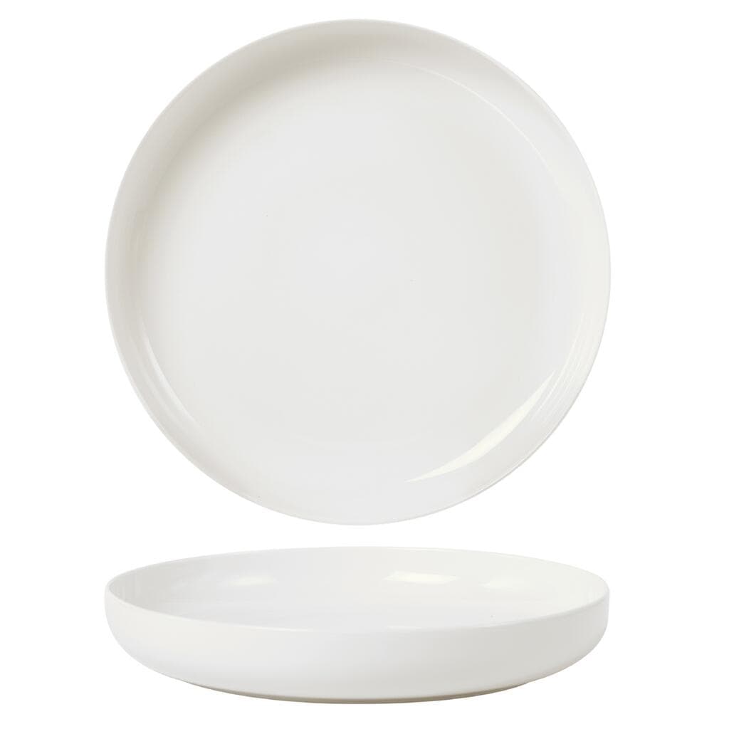 Тарелка c бортом, Fine Plus, NOBLE, 22 см