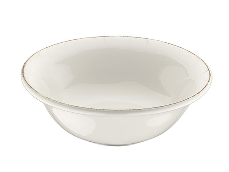 Салатник, Bonna, Retro коричневый край, 18 см, h=6.6см, 700 мл