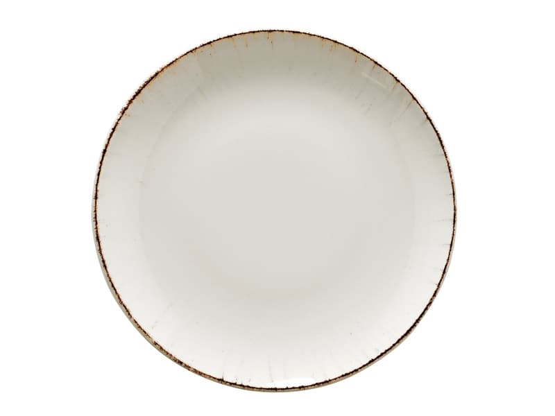 Тарелка, Bonna, Retro коричневый край, 25 см